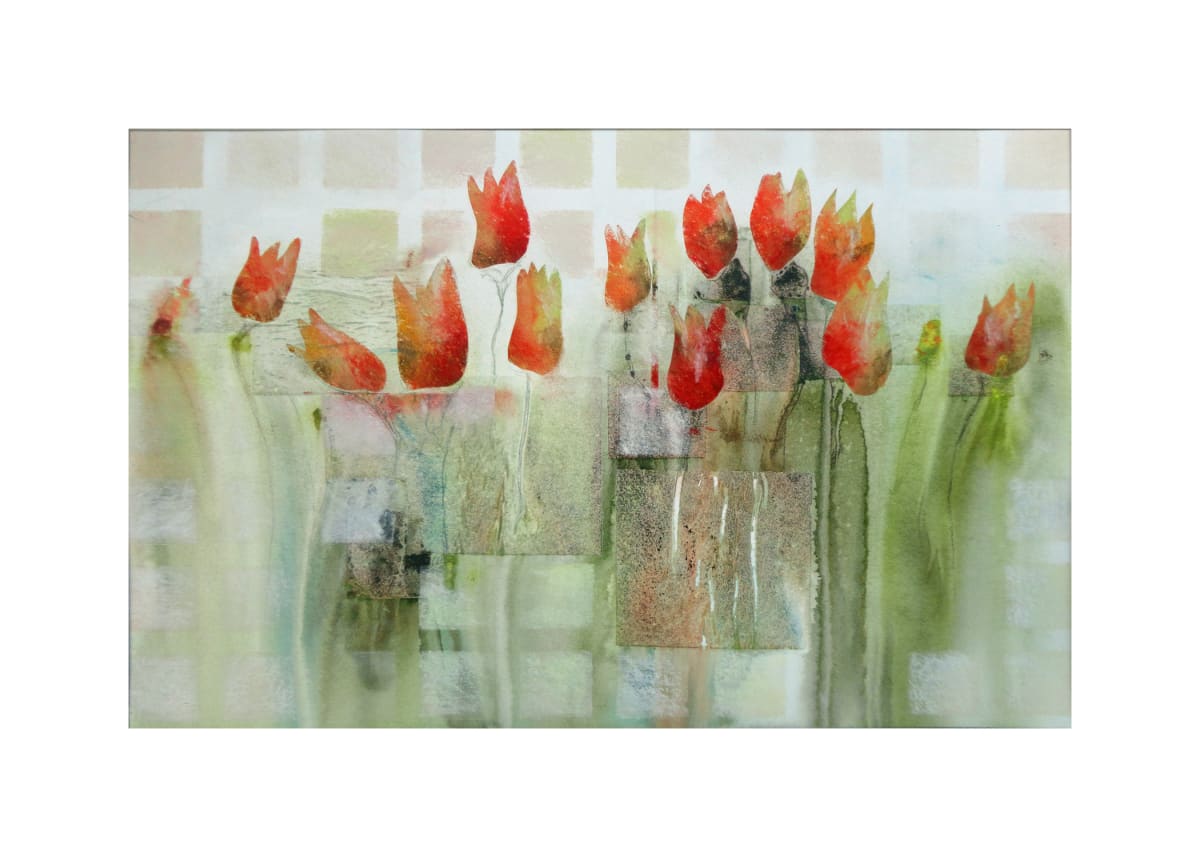 Tulips (Unframed print) by Roberta Condon 