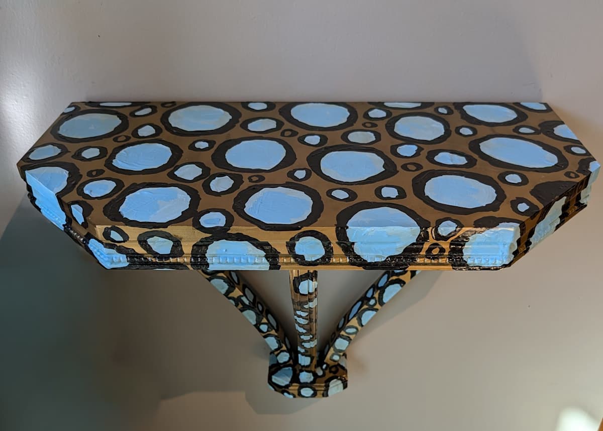 Wall Shelf I & II by Lon Michels 