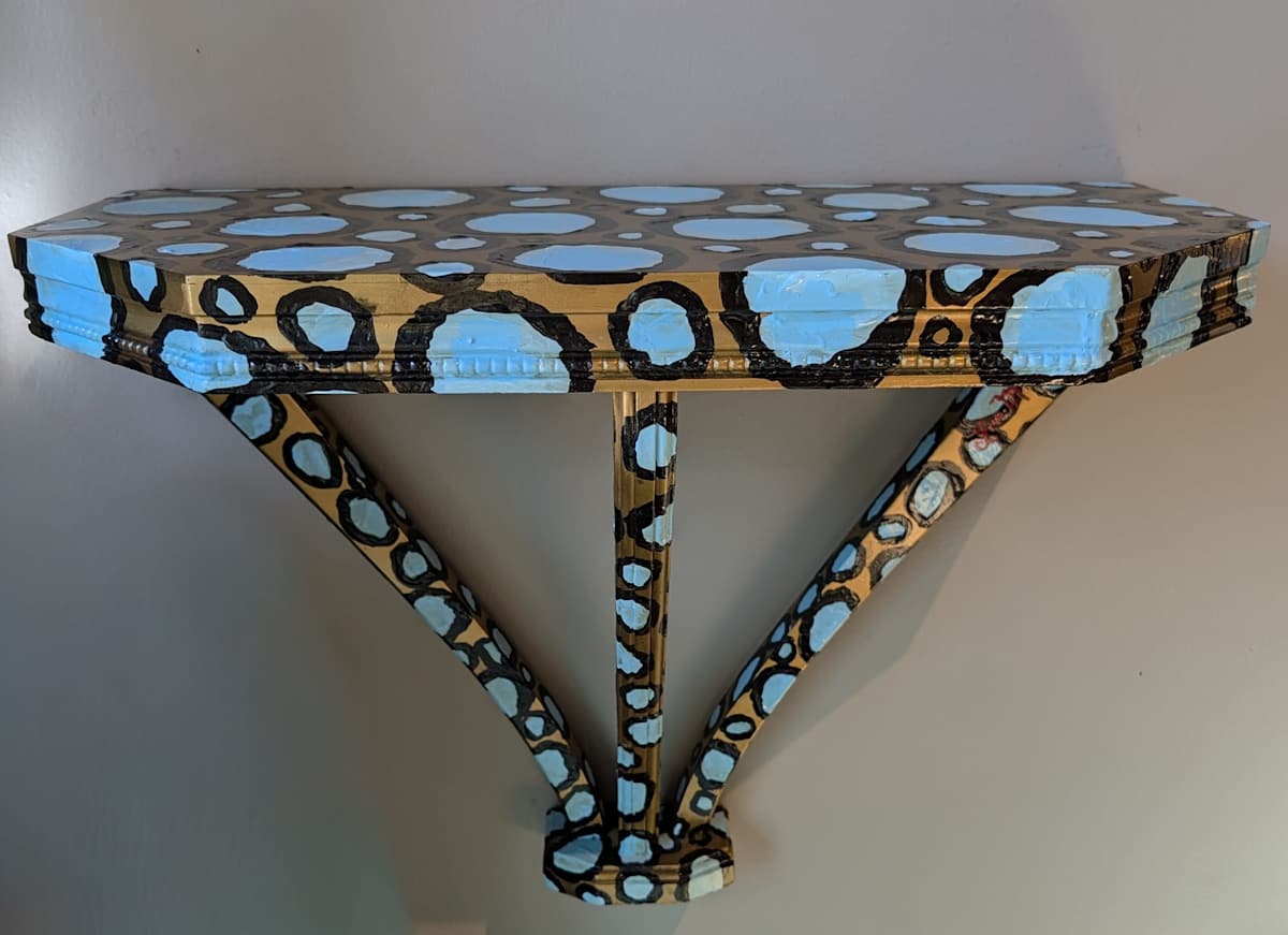 Wall Shelf I by Lon Michels 