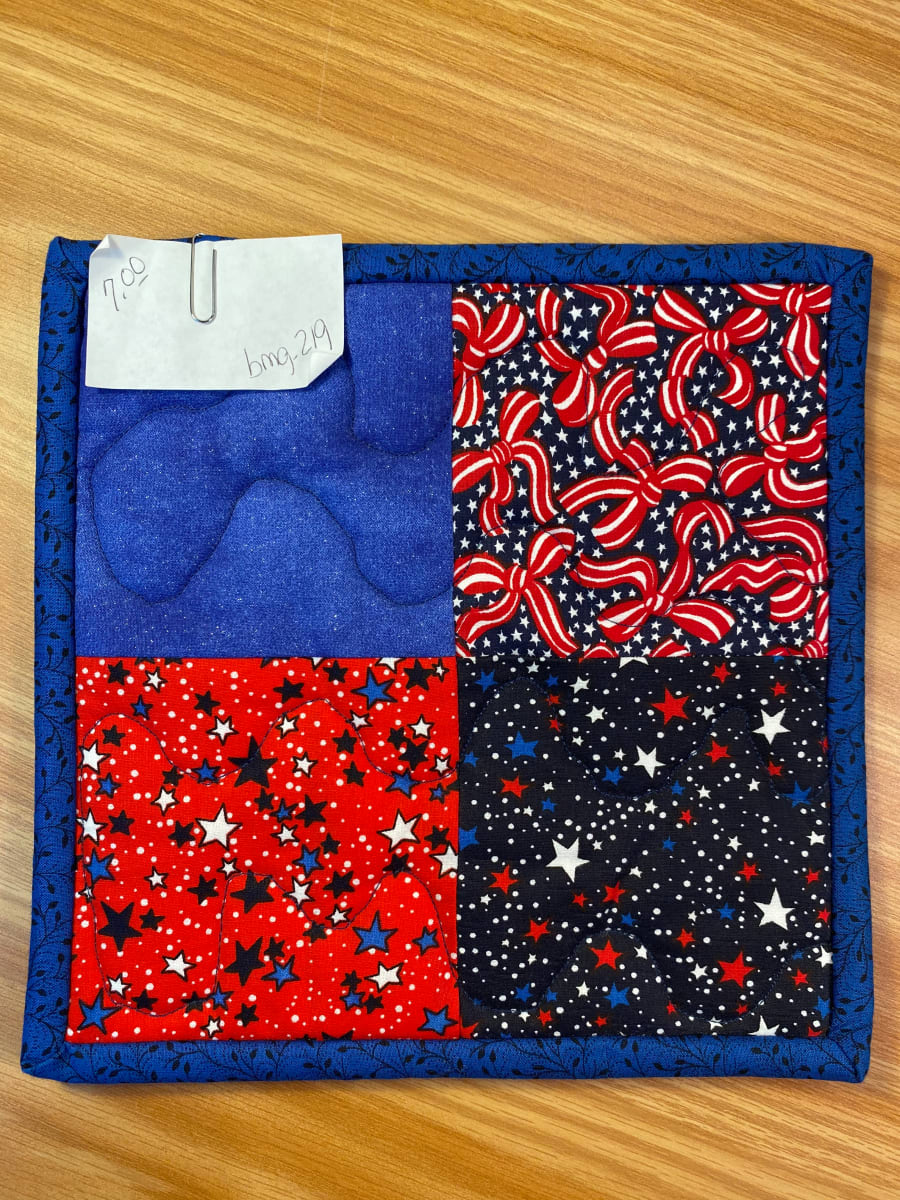 4th of July Potholder by Betty Gruber 