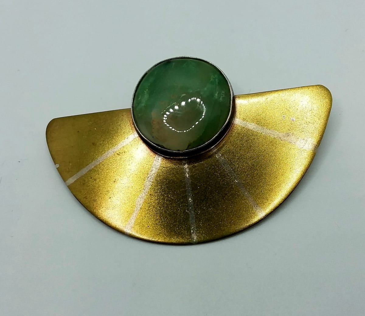 Half Circle Pin by Judi Werner, Image 1.