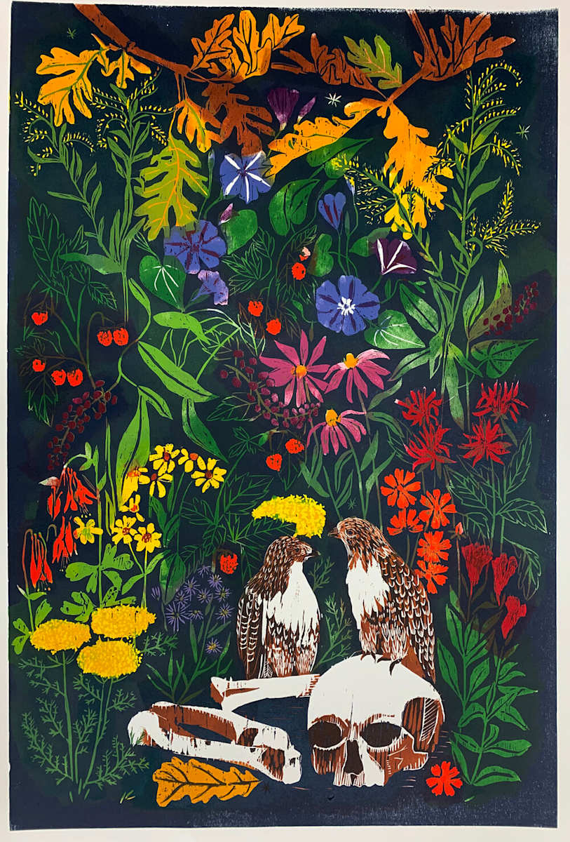 The Apocalypse is Blossoming by Lesley Anne Numbers 