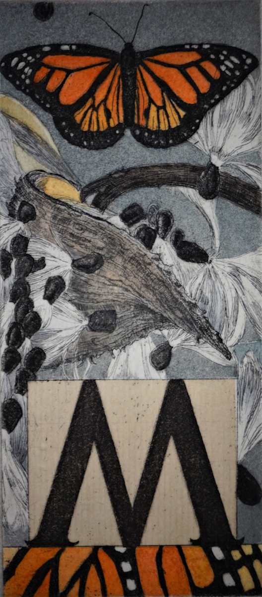 M (Unframed) by Julie Sutter-Blair, Image 1.