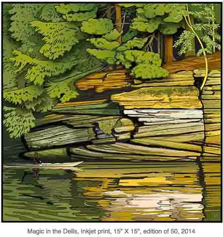 Magic in the Dells (Framed Print) by John Miller, Image 1.