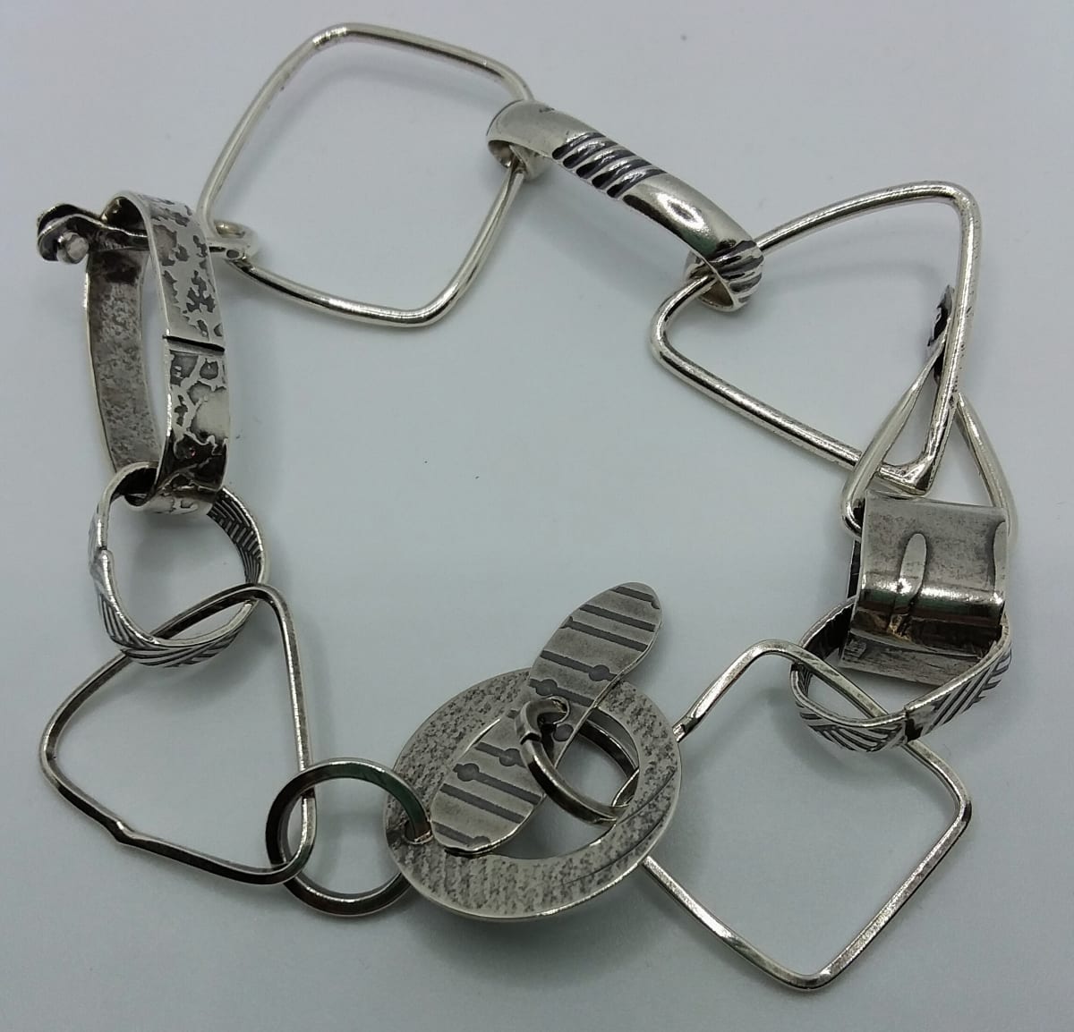 My Fancy Silver Bracelet by Judi Werner 