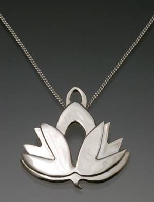Small Unfolding Necklace by Georgia Weithe, Image 1.
