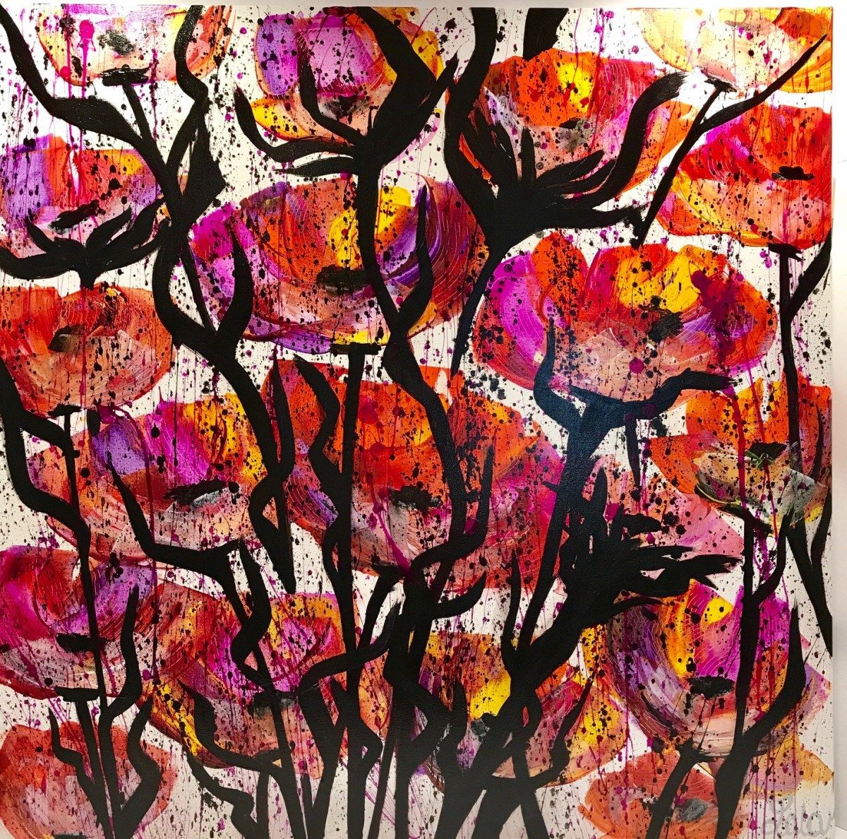 Poppyseed in the Rain by Lala Lapinski 