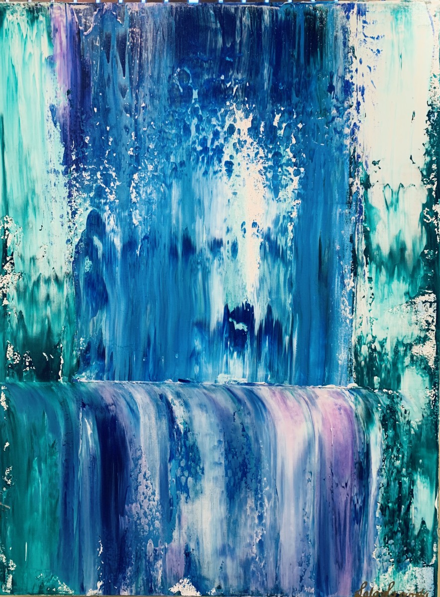 WATERFALL OF PEACE AND LOVE by Lala Lapinski 