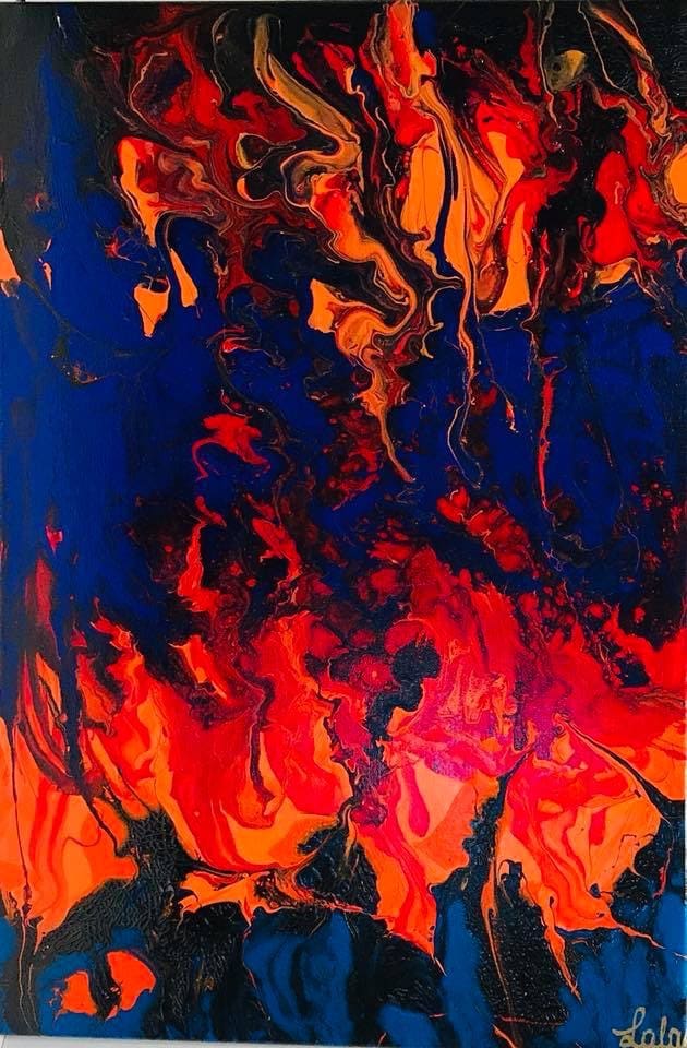 Dinosaur Land by Lala Lapinski 