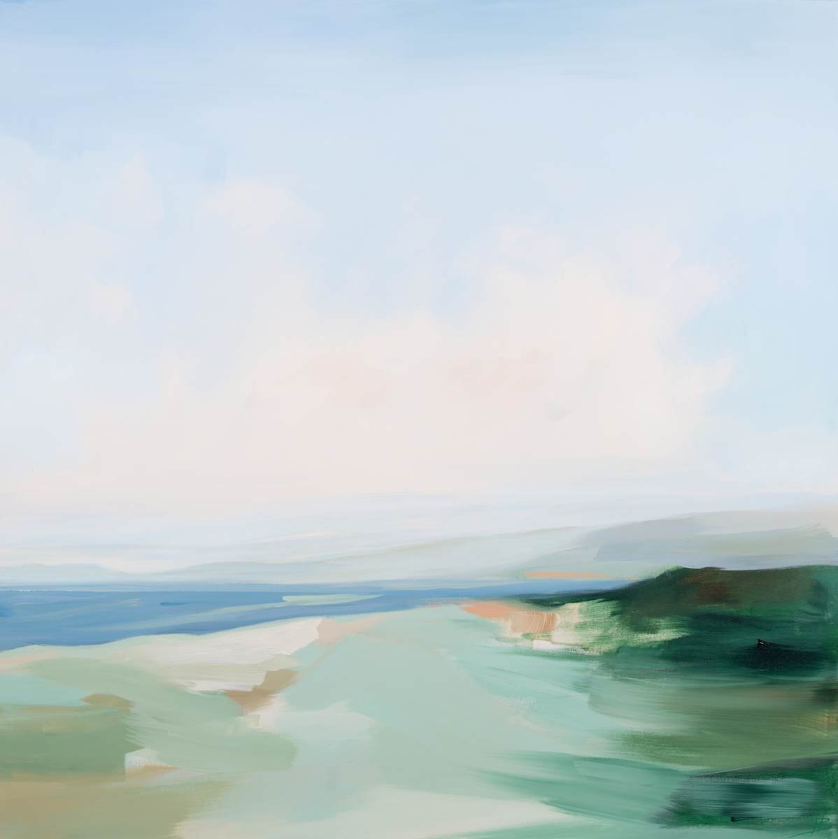Drifting Shadows on the Green by Hannah Bureau, Image 2.