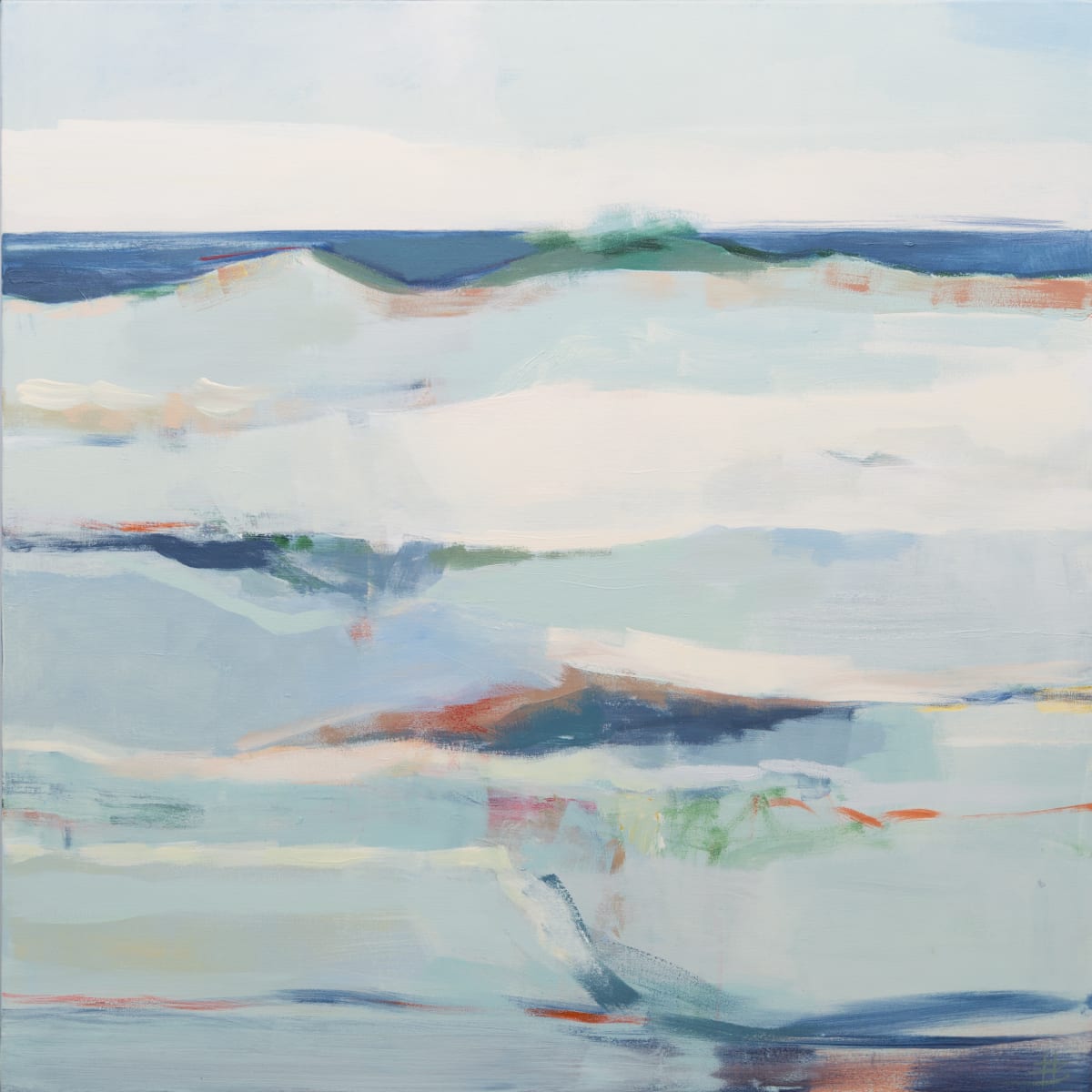 Horizon in Blue Study by Hannah Bureau 