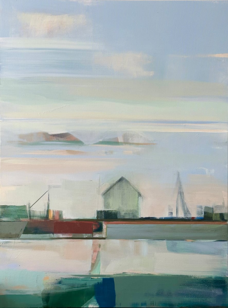 Castine Docks by Hannah Bureau 