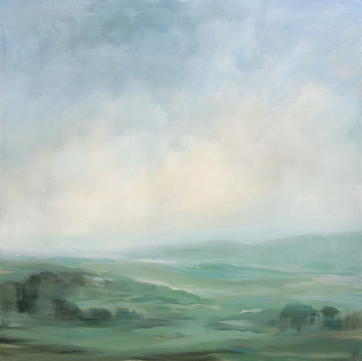 Over the Distant Valley by Hannah Bureau 