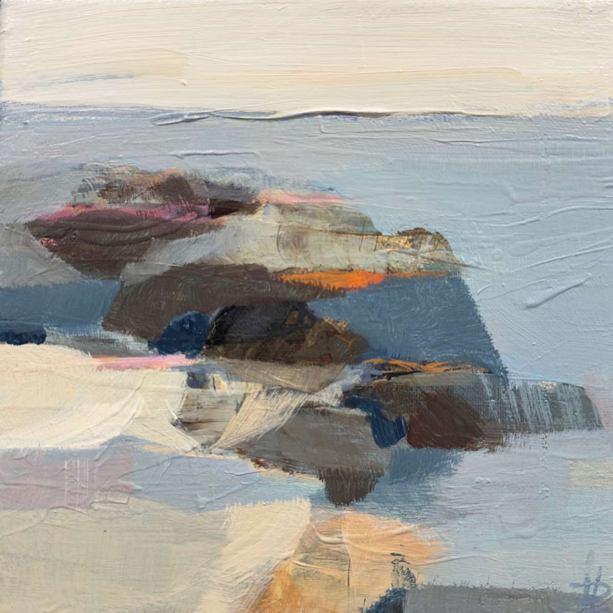 Orange Line Study by Hannah Bureau, Image 3.