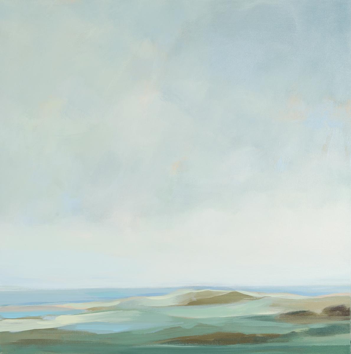 Fields Down To The Sea (1) by Hannah Bureau  Image: Fields Down To The Sea (1)