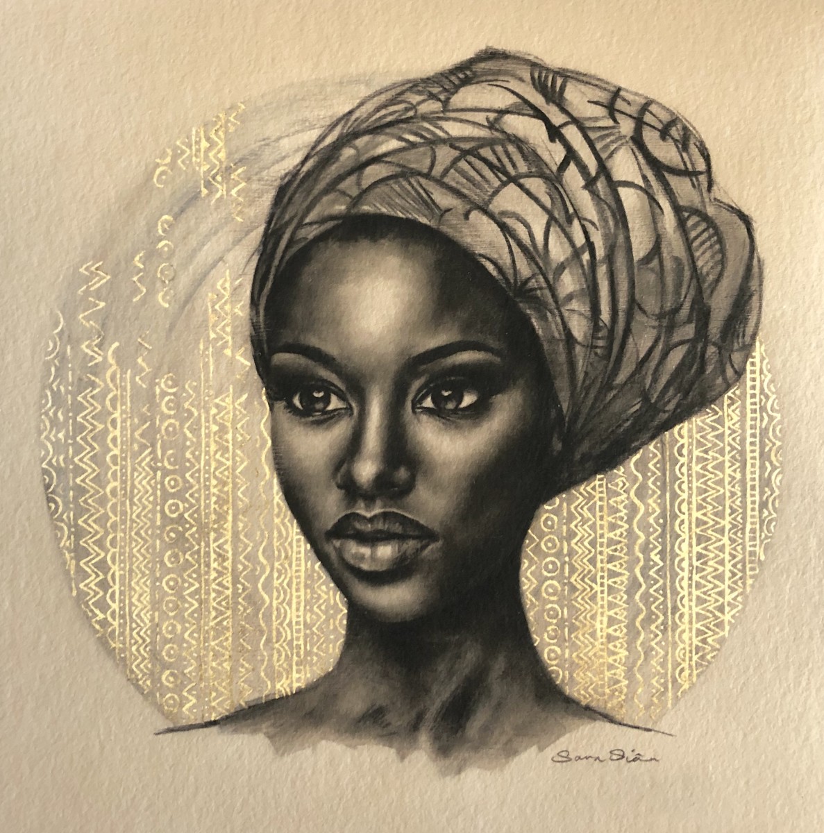 Zuri ('Beautiful' in Swahili) by Sara Siân 