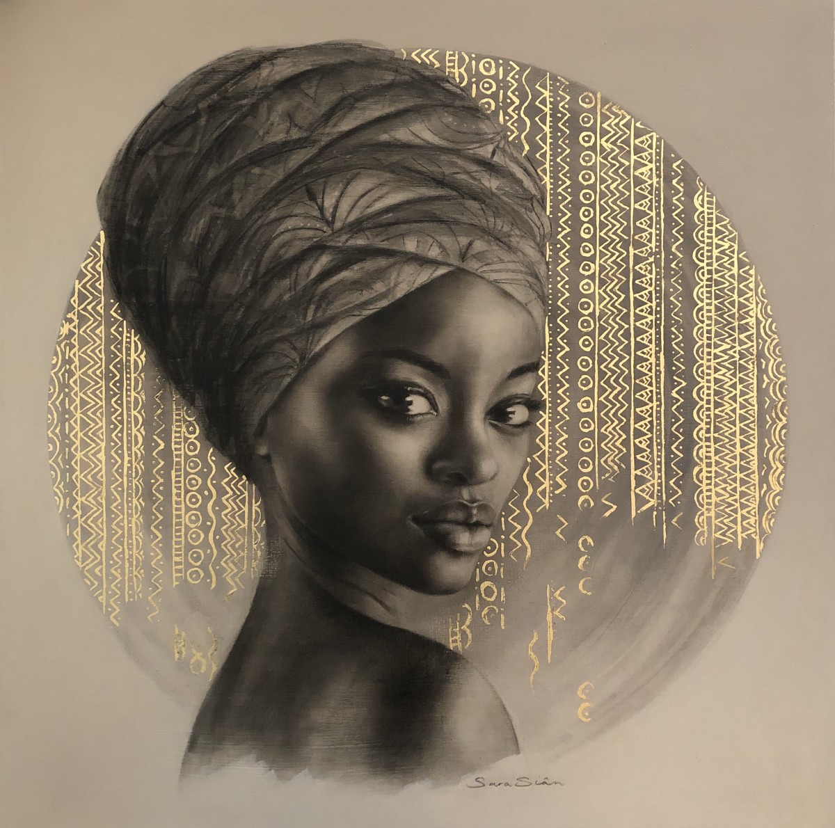 Anana ('Gentle', African Origin) by Sara Siân 
