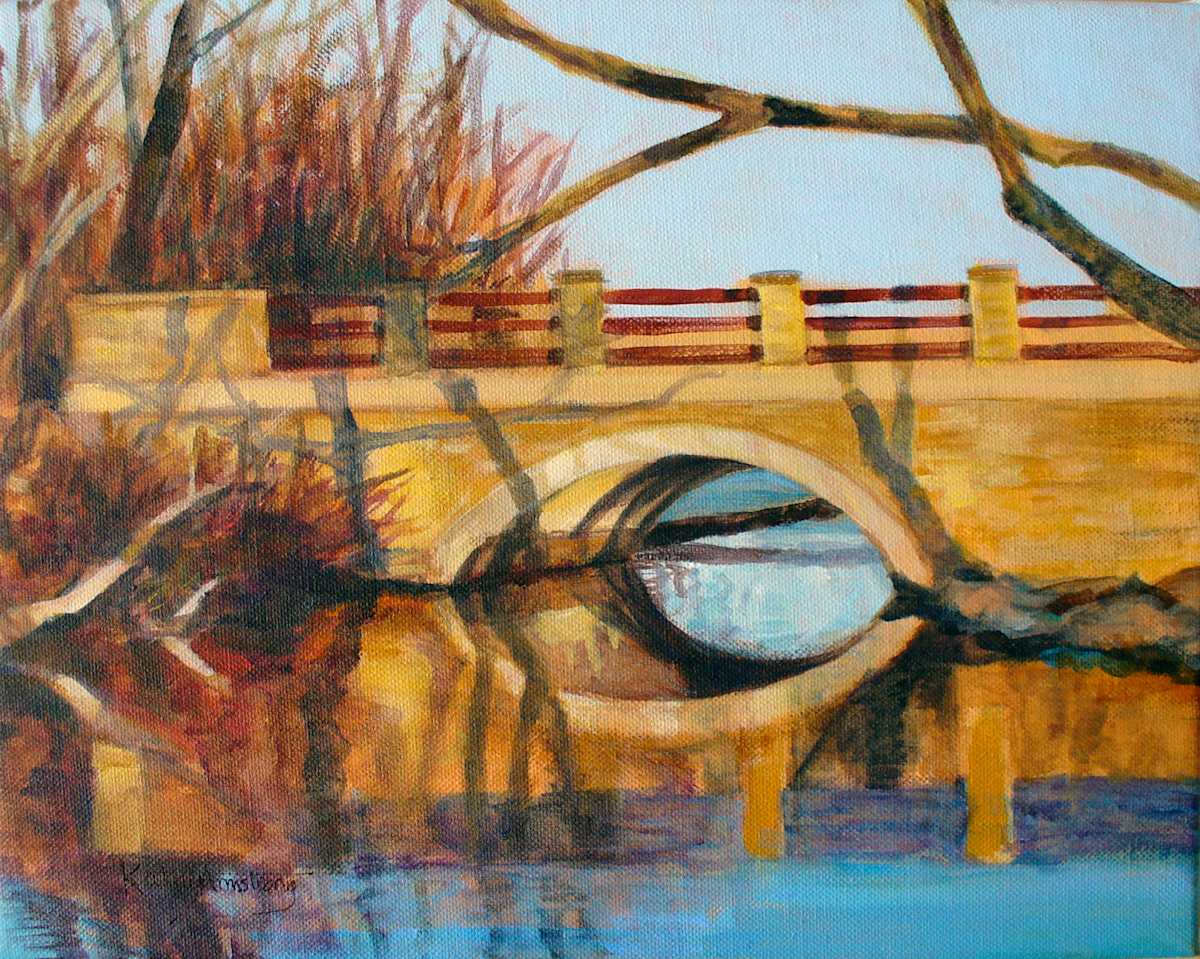 Arboretum Bridge–AM by Kathy Armstrong, Image 1.