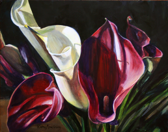 Calla Lilies by Kathy Armstrong 