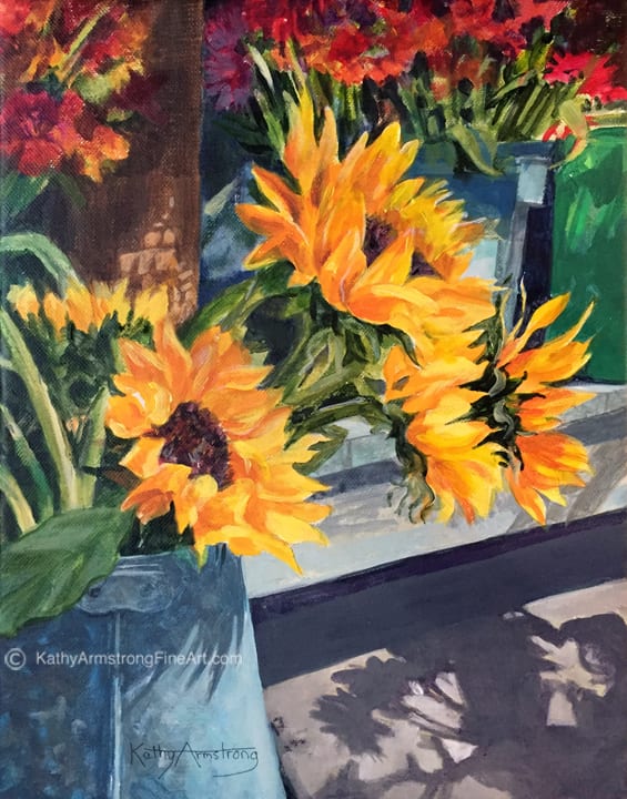 The Flower Market by Kathy Armstrong, Image 2.