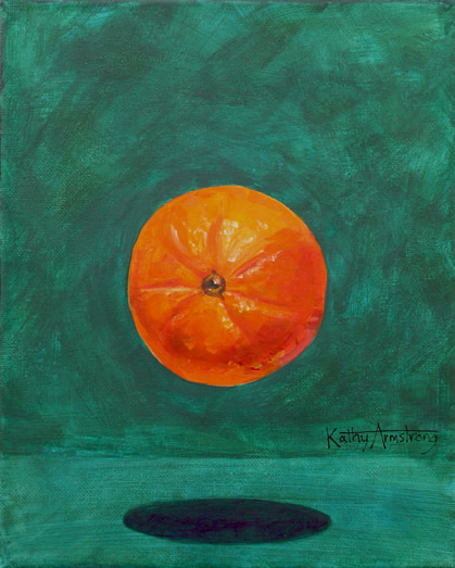 Levitating Orange by Kathy Armstrong 