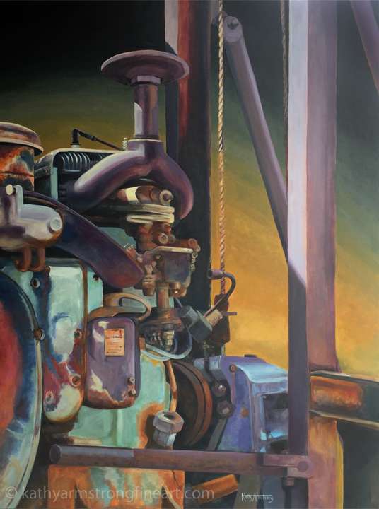 Mining Machine by Kathy Armstrong, Image 1.