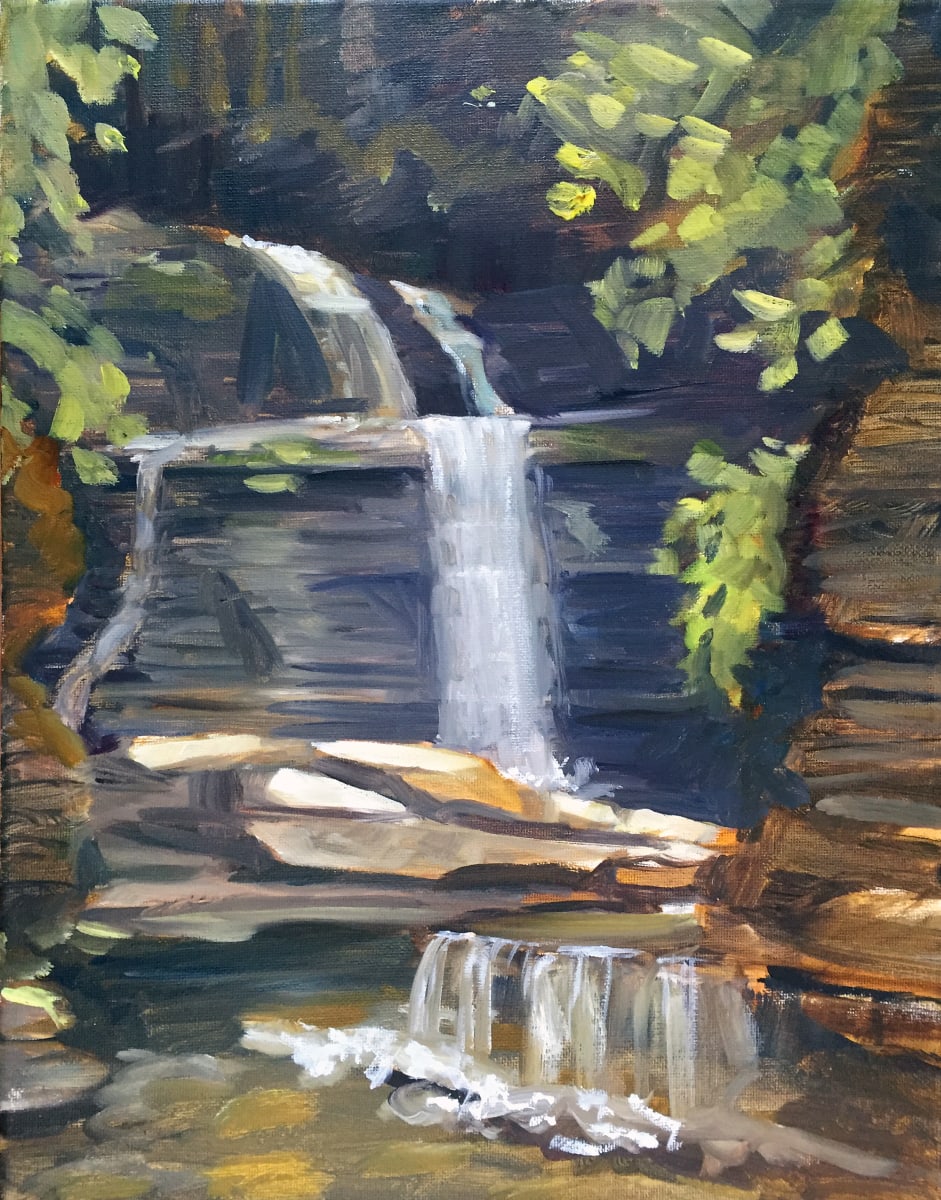 The Secret Waterfall by Kathy Armstrong, Image 1.