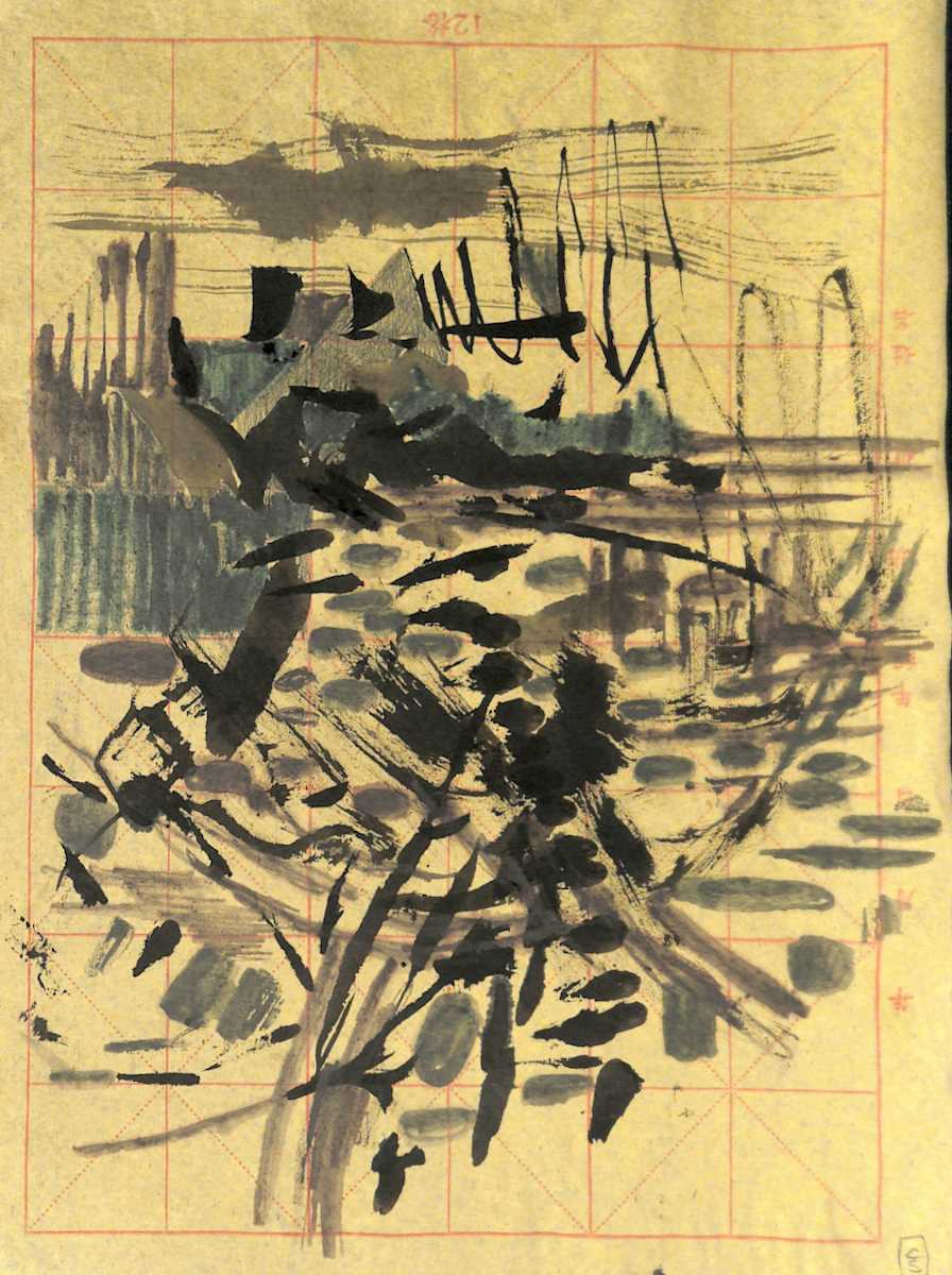 Chemo day drawing series 2, #007 22 July 2020 #1, Image 1.