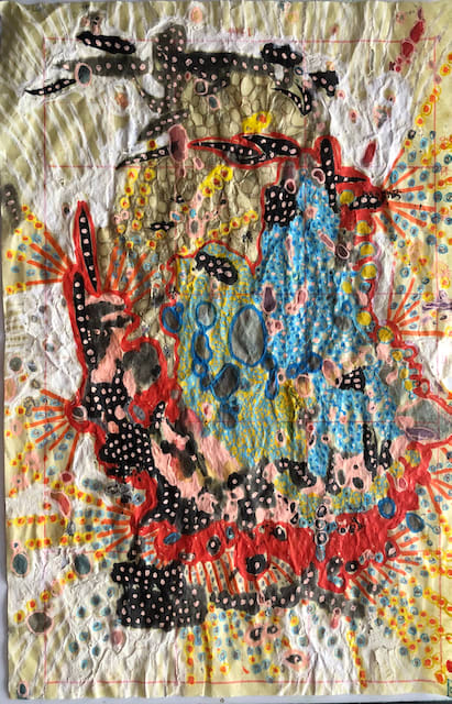 Chemo day drawing series 2,  #023, 20 January 2021, Image 1.