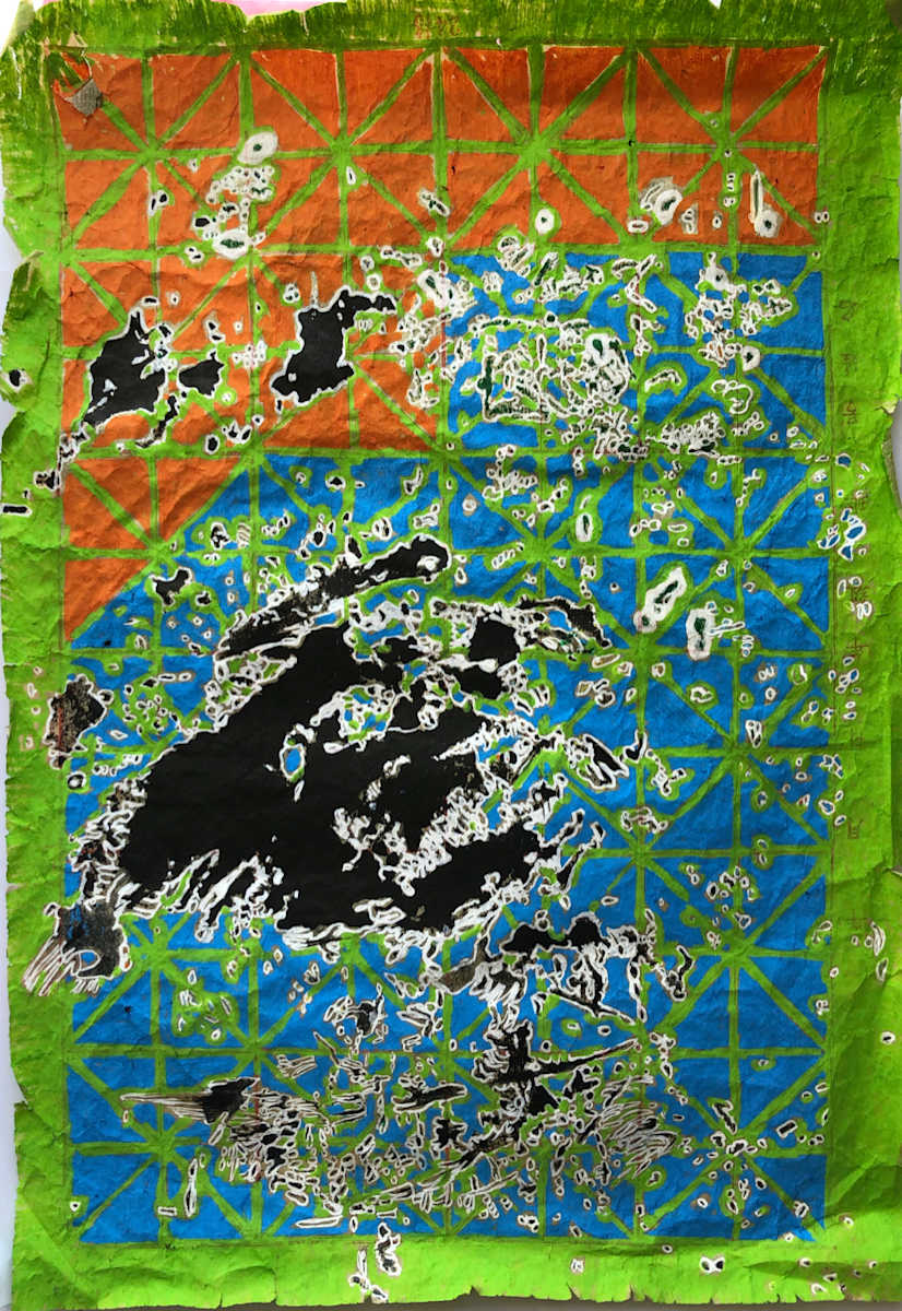 Chemo day drawing Series 1, #010  14 May 2019 by CLARE SMITH, Image 1.