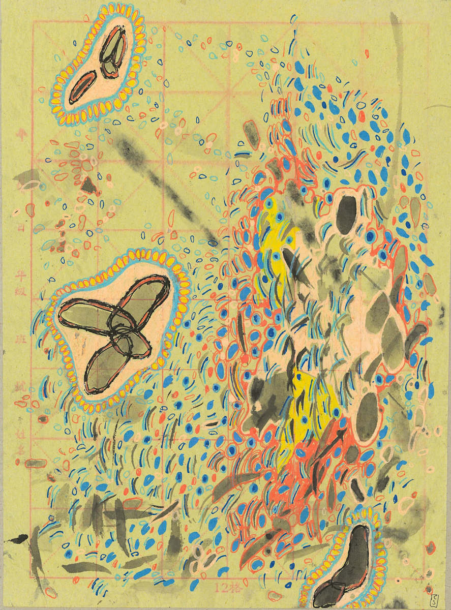 Chemo Day drawing Series 1,  #021 30 September 2019 #1 by CLARE SMITH, Image 1.