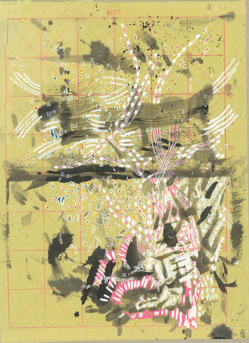 Chemo Day drawing  series 1, #026  28 Oct 2019 #2 by CLARE SMITH, Image 1.