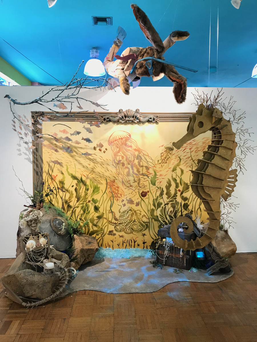 Girl Underwater by Gina M and Deirdre Sullivan-Beeman 