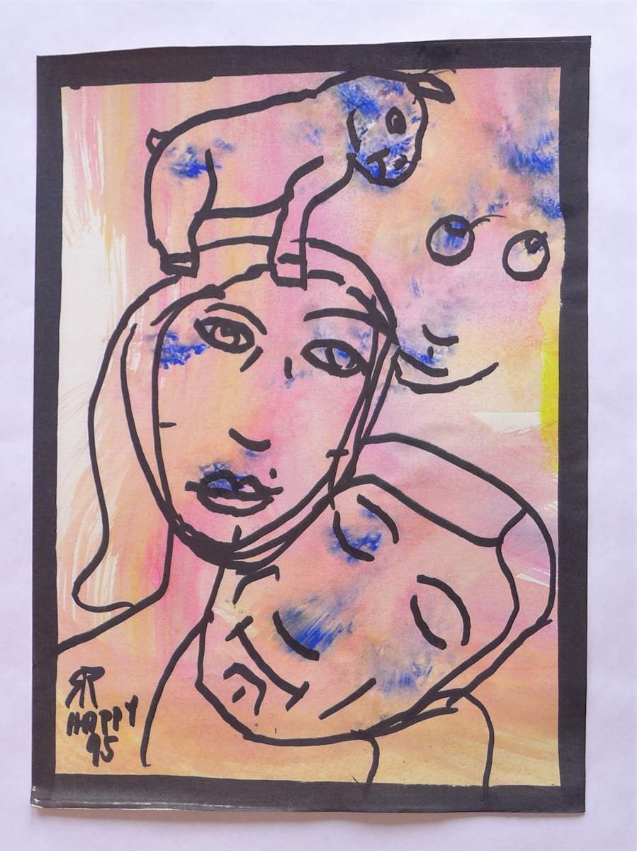 Couple with Creatures by Rudy Rotter, Image 1.