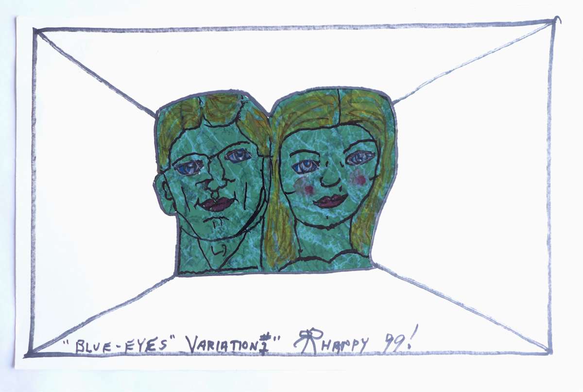 "Blue-Eyes" Variation #1 by Rudy Rotter, Image 1.