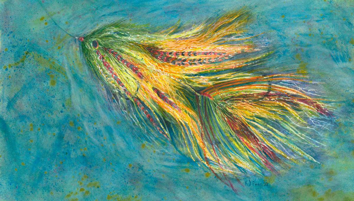 Deception Musky Fly by Katherine J Ford  Image: Deception Musky Fly