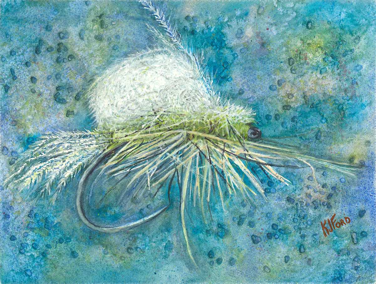 Hares Ear Emerger by Katherine J Ford, Image 1.