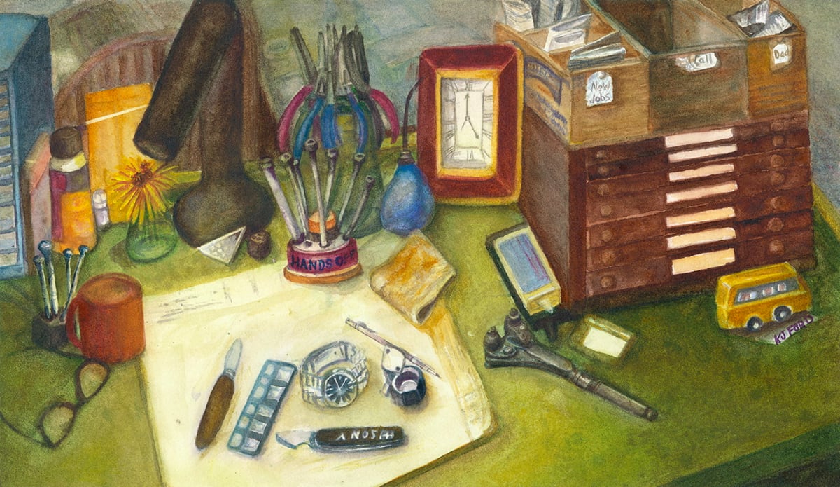 Jewelers Desk by Katherine J Ford, Image 1.
