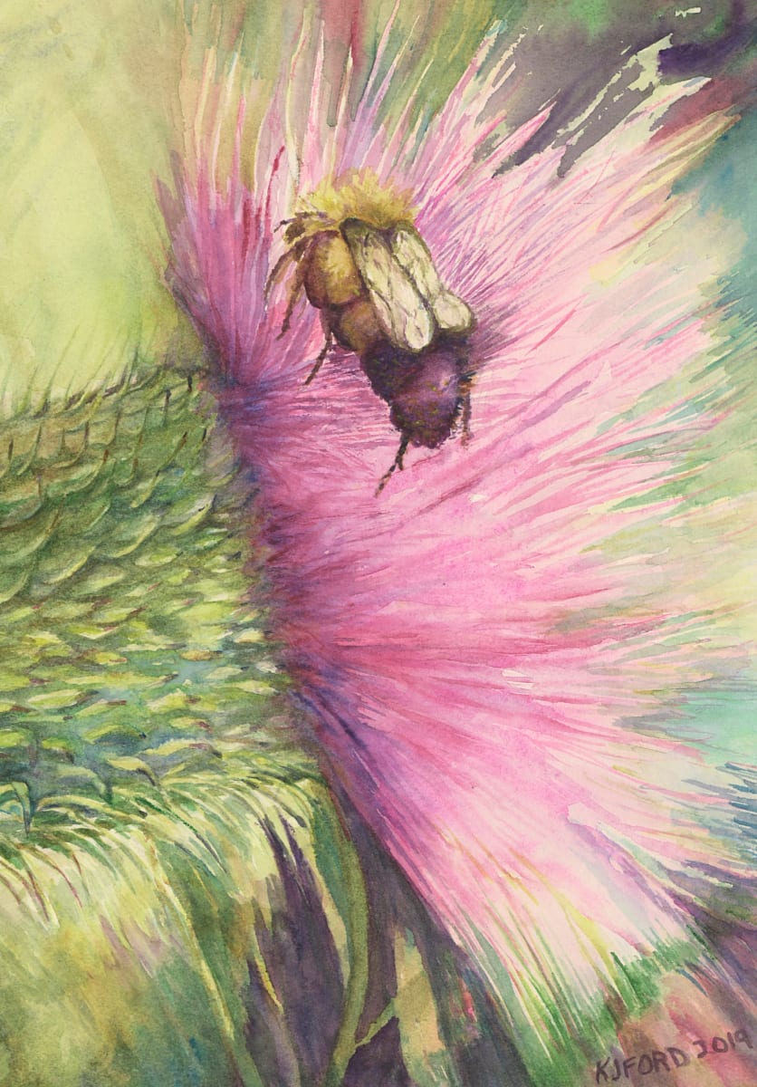 Thistle by Katherine J Ford, Image 1.
