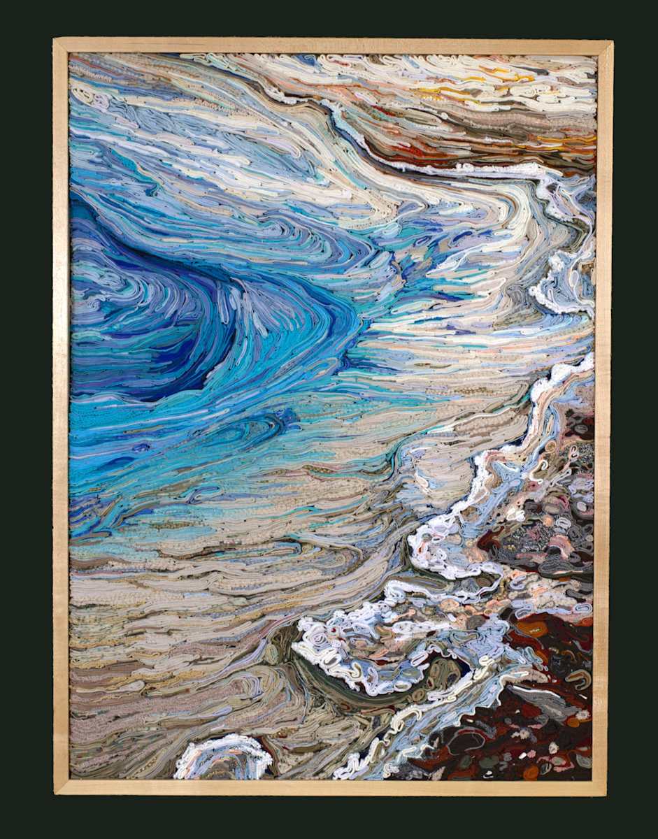 Hot Yellowstone # 10 by Georgia Rowswell 