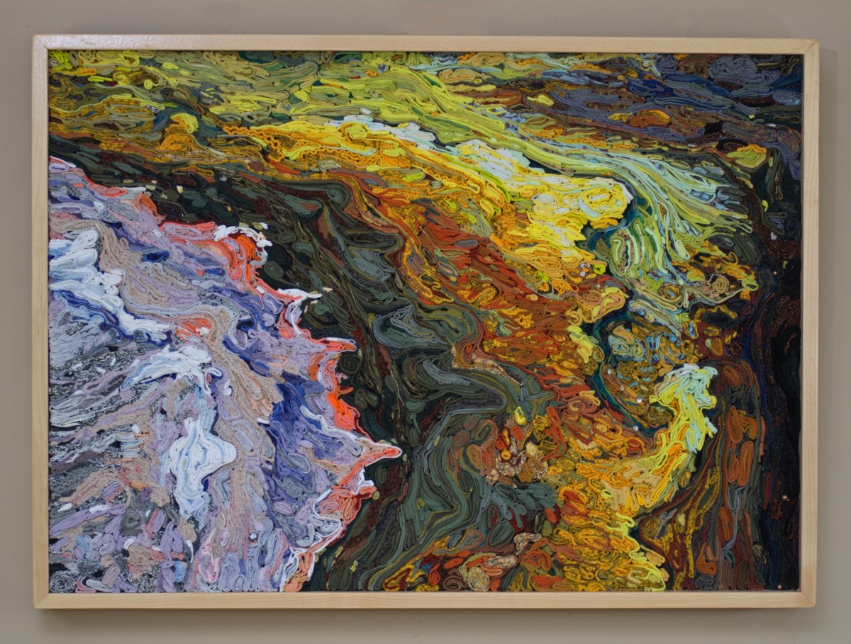 Hot Yellowstone # 9 by Georgia Rowswell 