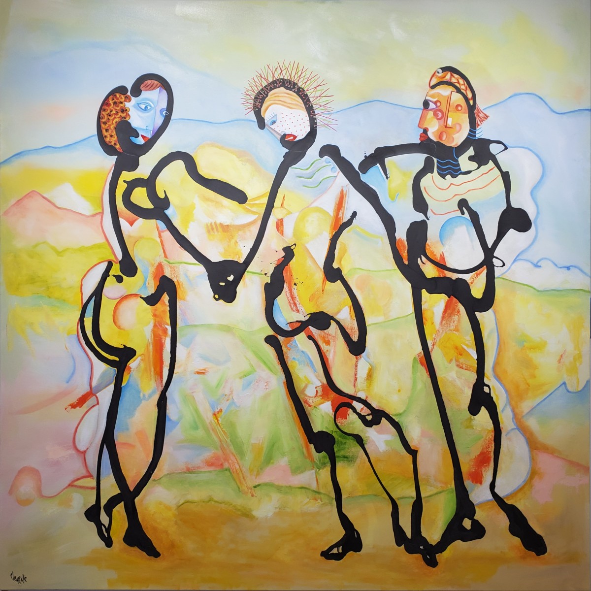 3 Graces: Love Shining Through by Clemente Mimun 