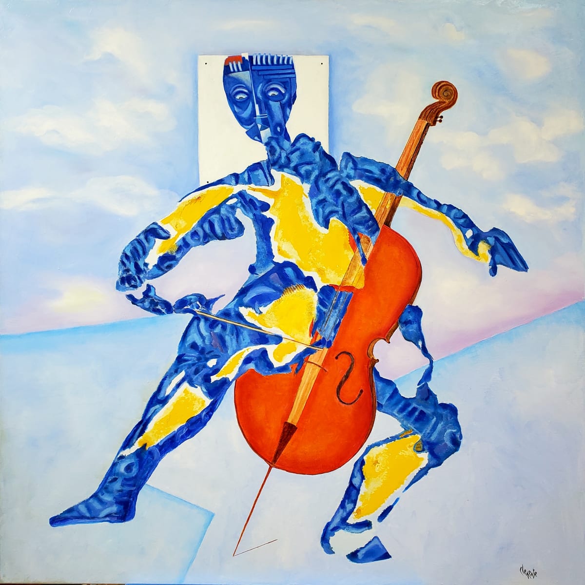 YoYo Ma by Clemente Mimun 