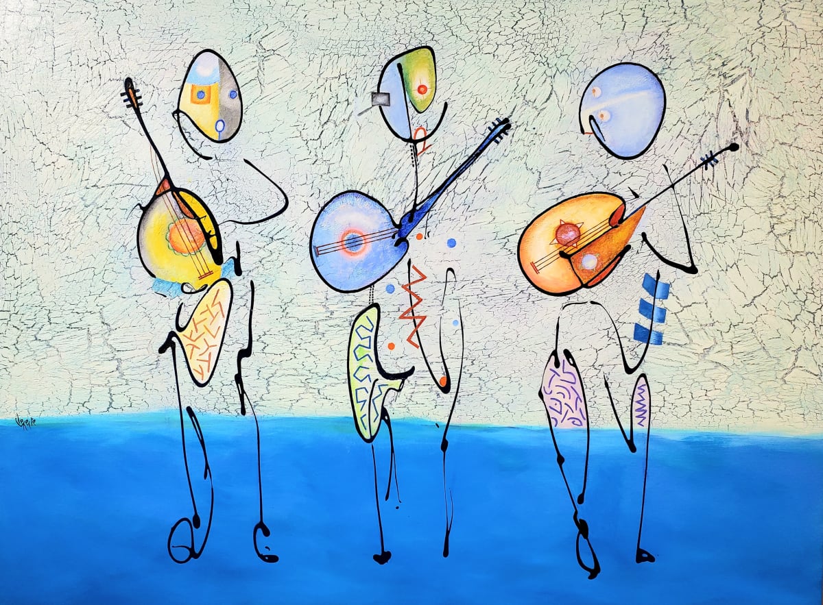 Les Musiciens by Clemente Mimun 