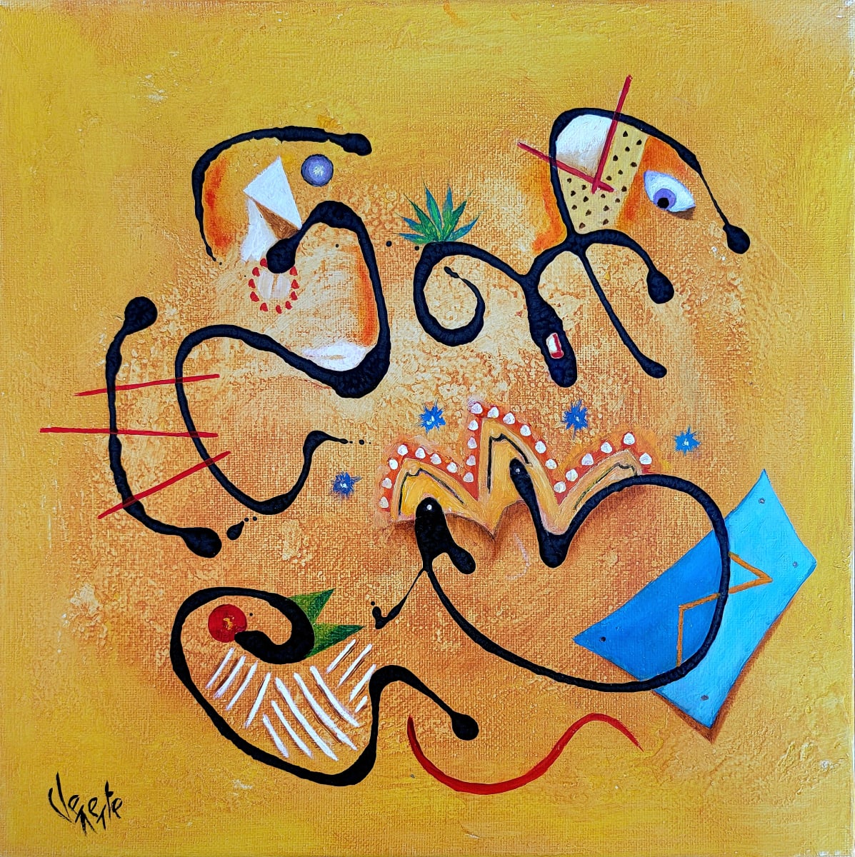 Adam & Eve by the Pool by Clemente Mimun 