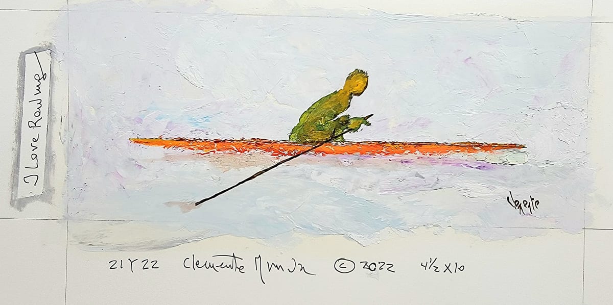 21Y22  Image: "I Love Rowing"