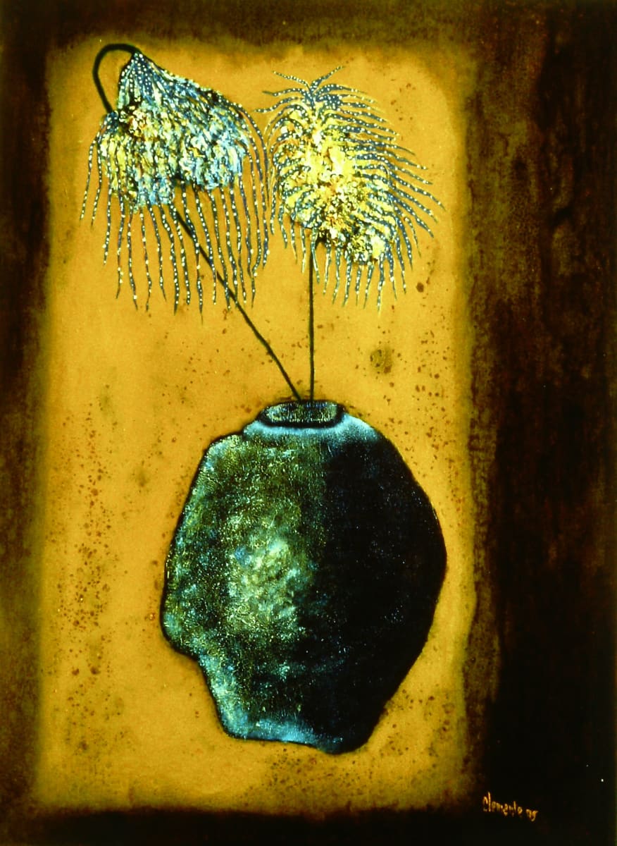 Blue Vase by Clemente Mimun 