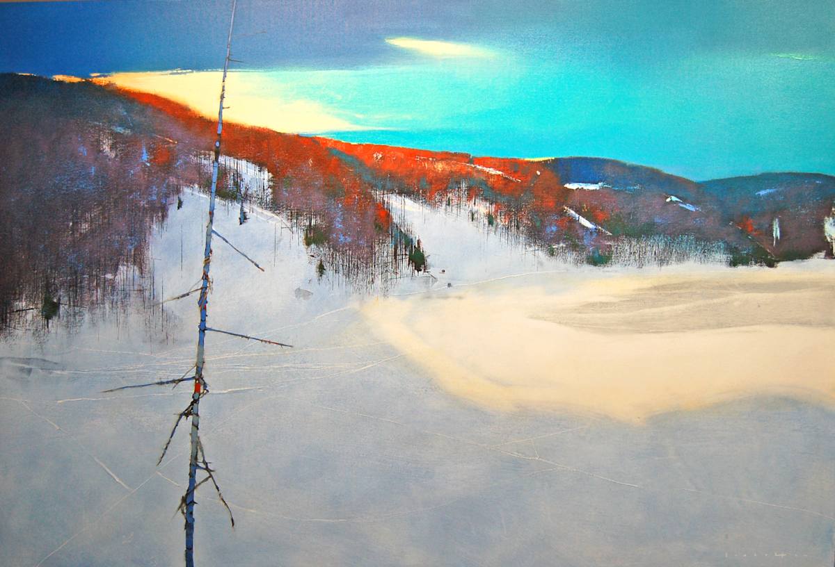 Across The Lake 2 by David Lidbetter Fine Art, Image 1.