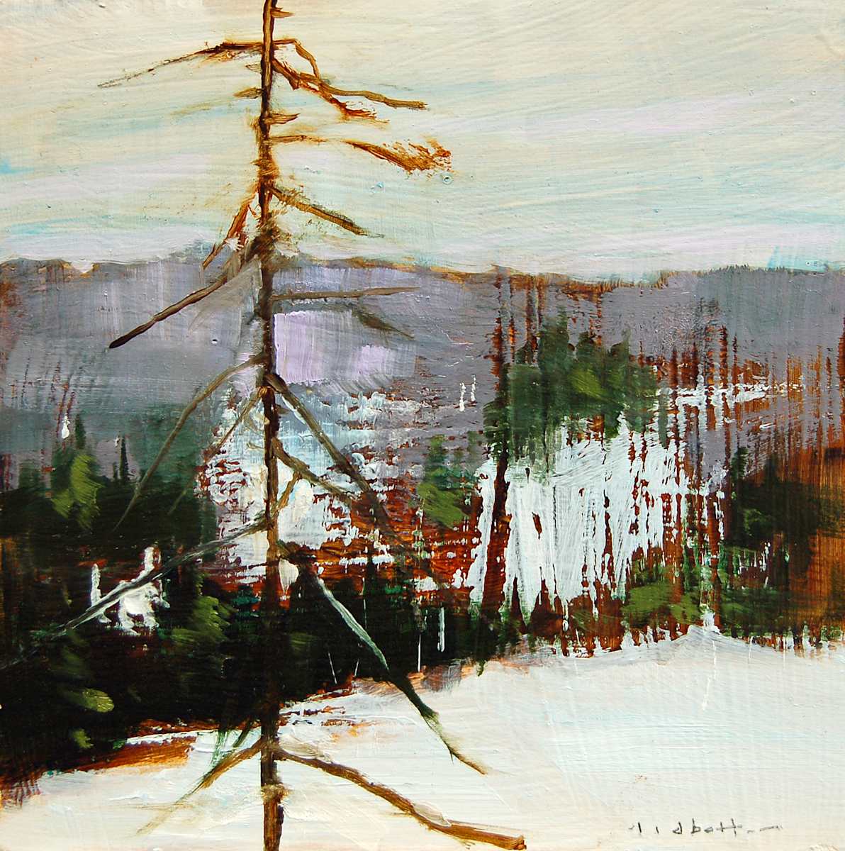 Algonquin Sketch by David Lidbetter Fine Art, Image 1.