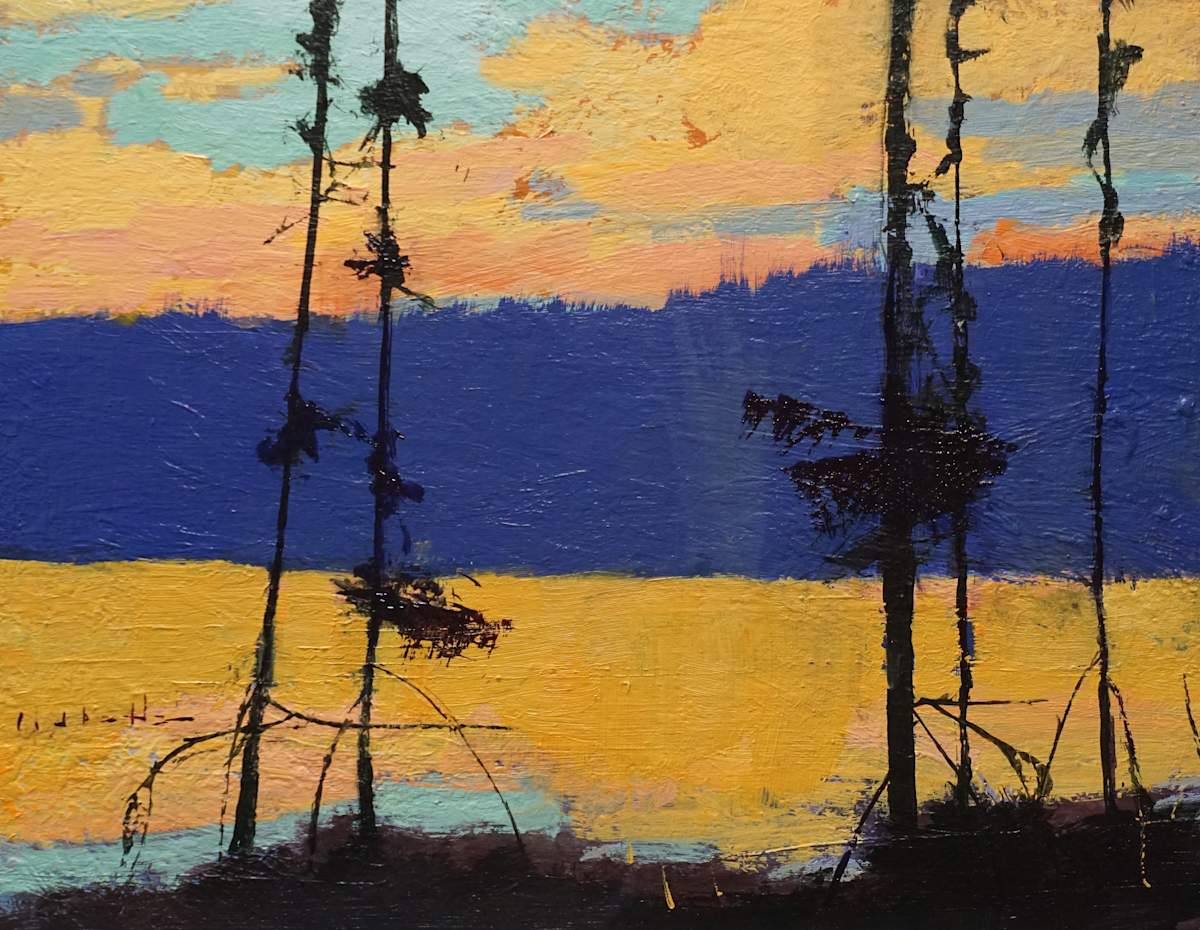 Algonquin Sunset by David Lidbetter Fine Art 